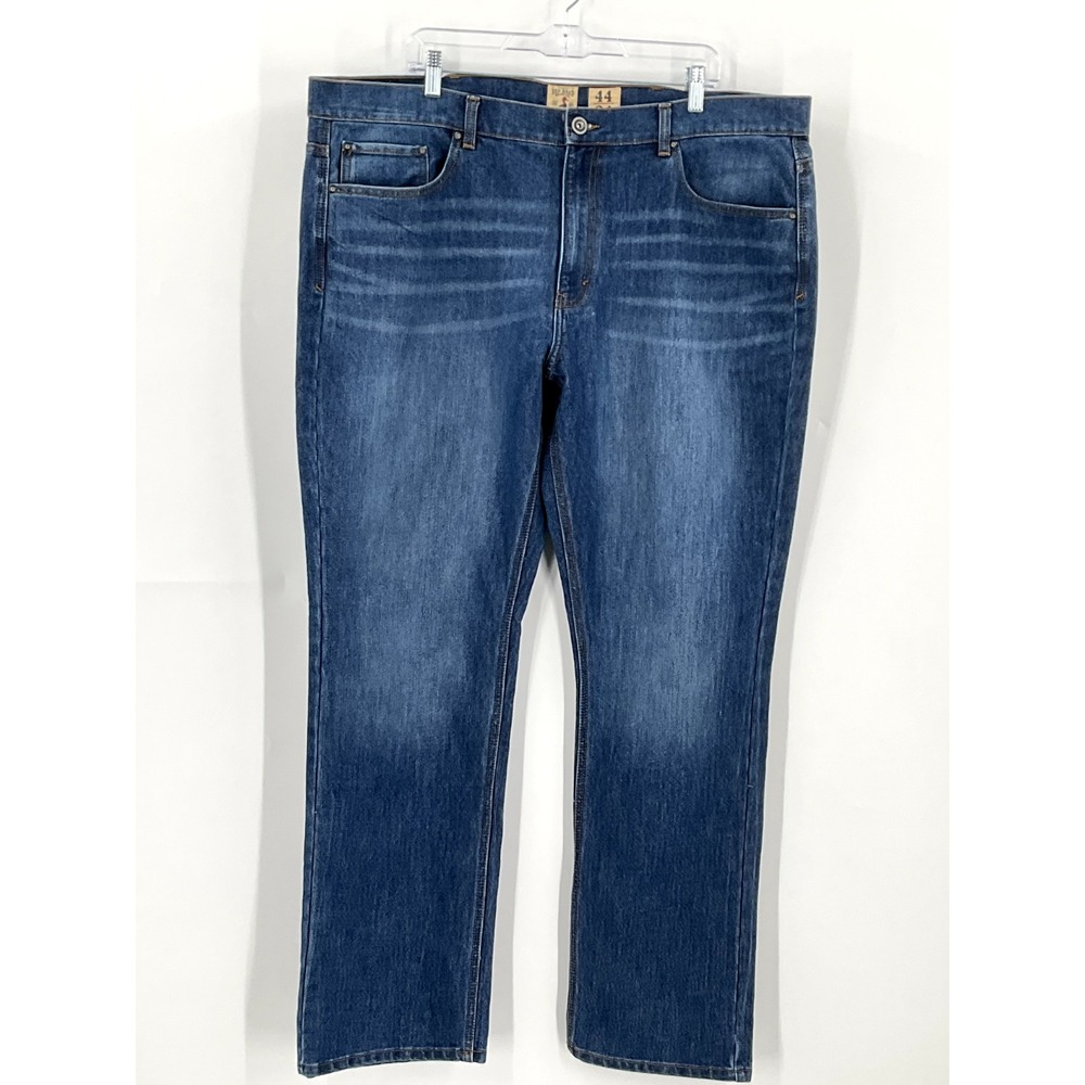 RedHead Brand Co Mens Jeans Men Straight Leg Blue 44x34‎ Workwear Denim